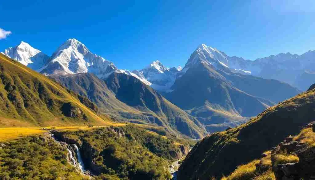 Andean mountains discovery