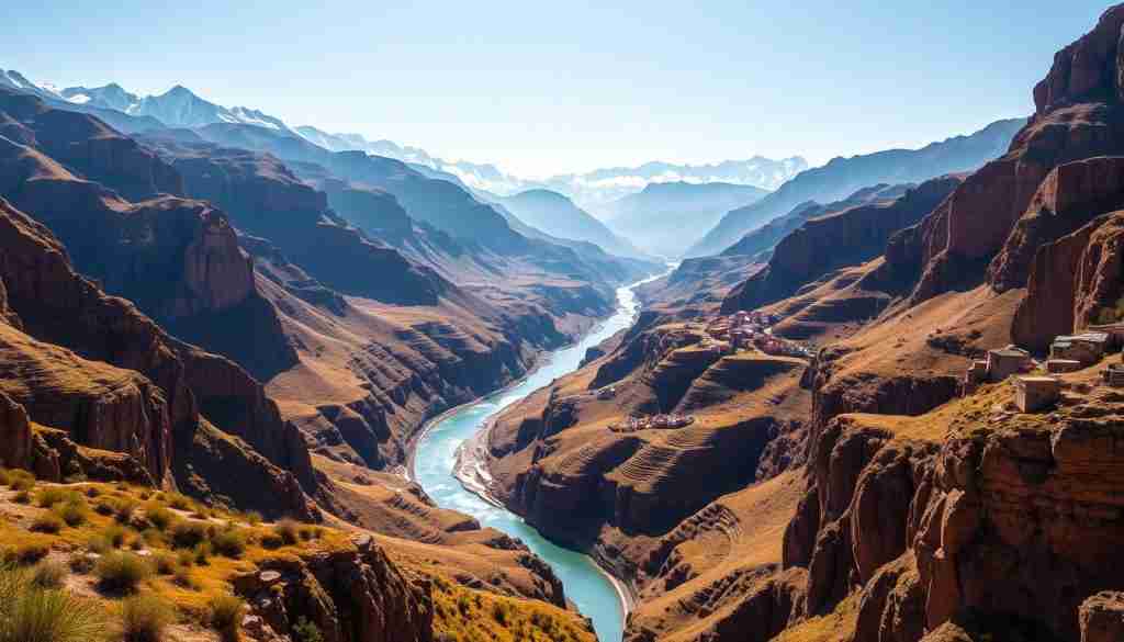 Colca Canyon landscape Colca Canyon landscape