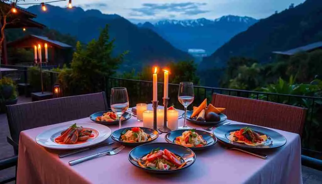 Gourmet Dining in Aguas Calientes Gourmet Dining in Aguas Calientes