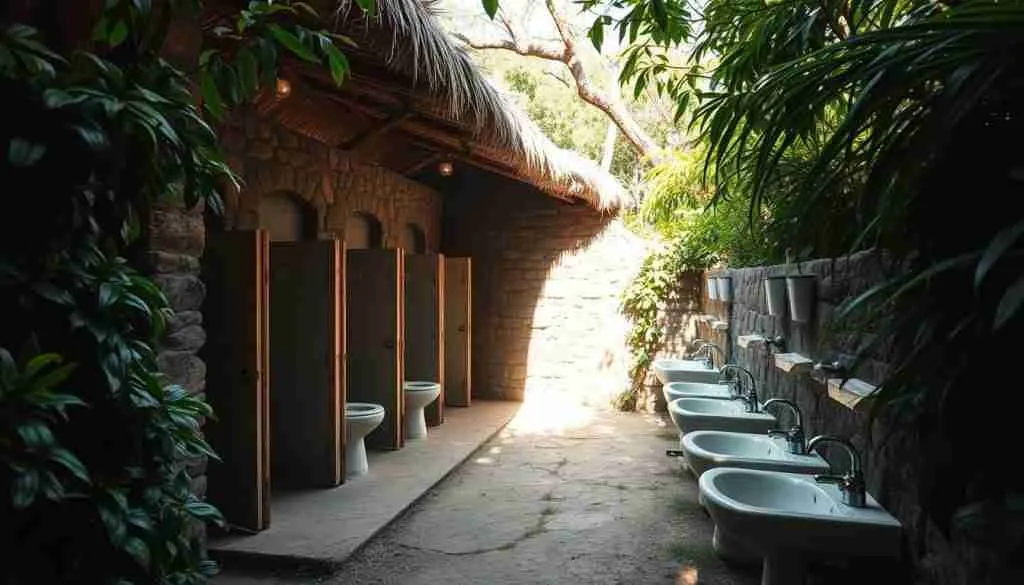 Inca Trail restroom facilities Inca Trail restroom facilities
