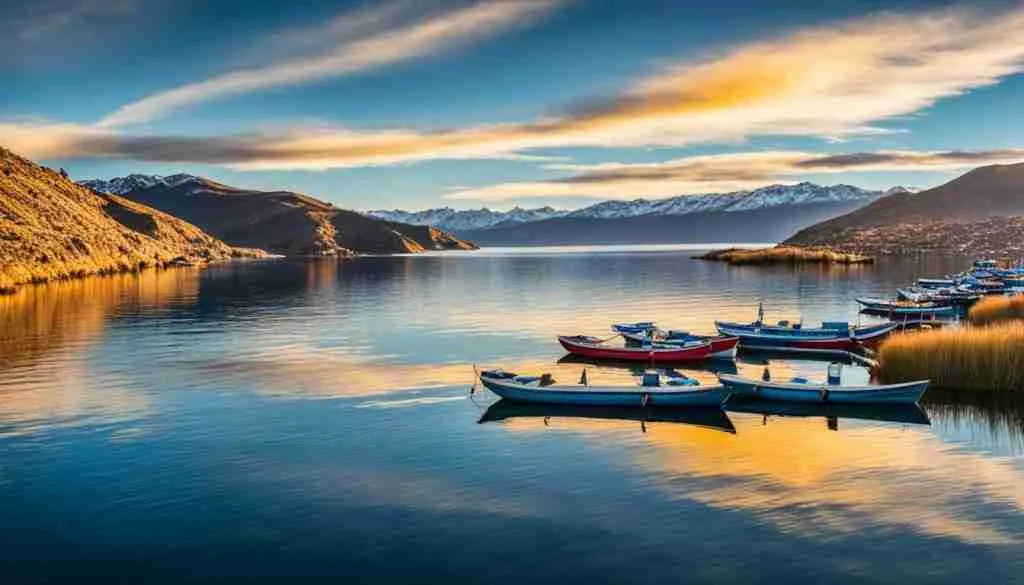 Lake Titicaca landscape