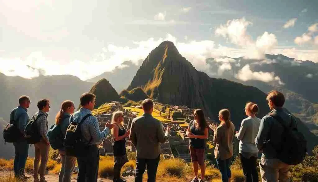 Machu Picchu guide hiring process