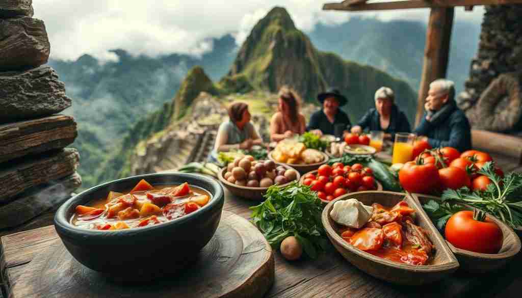 Machu Picchu local cuisine