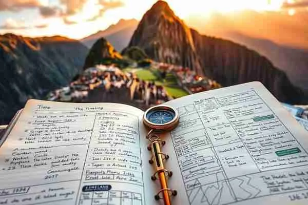 Machu Picchu travel planning timeline