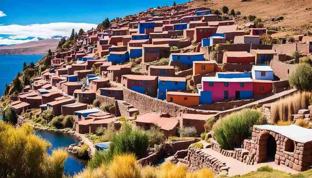 Taquile Island landmarks Taquile Island landmarks