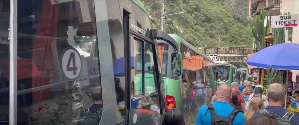 Machu Picchu bus schedule