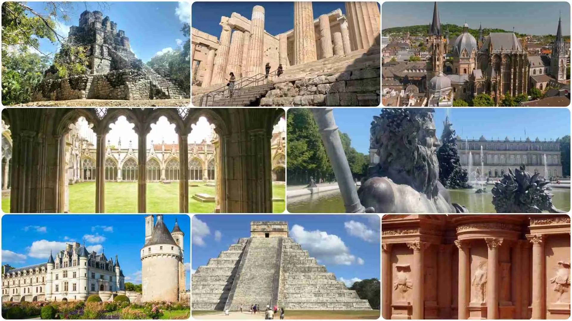 World Heritage Sites Collage - machupicchu.org