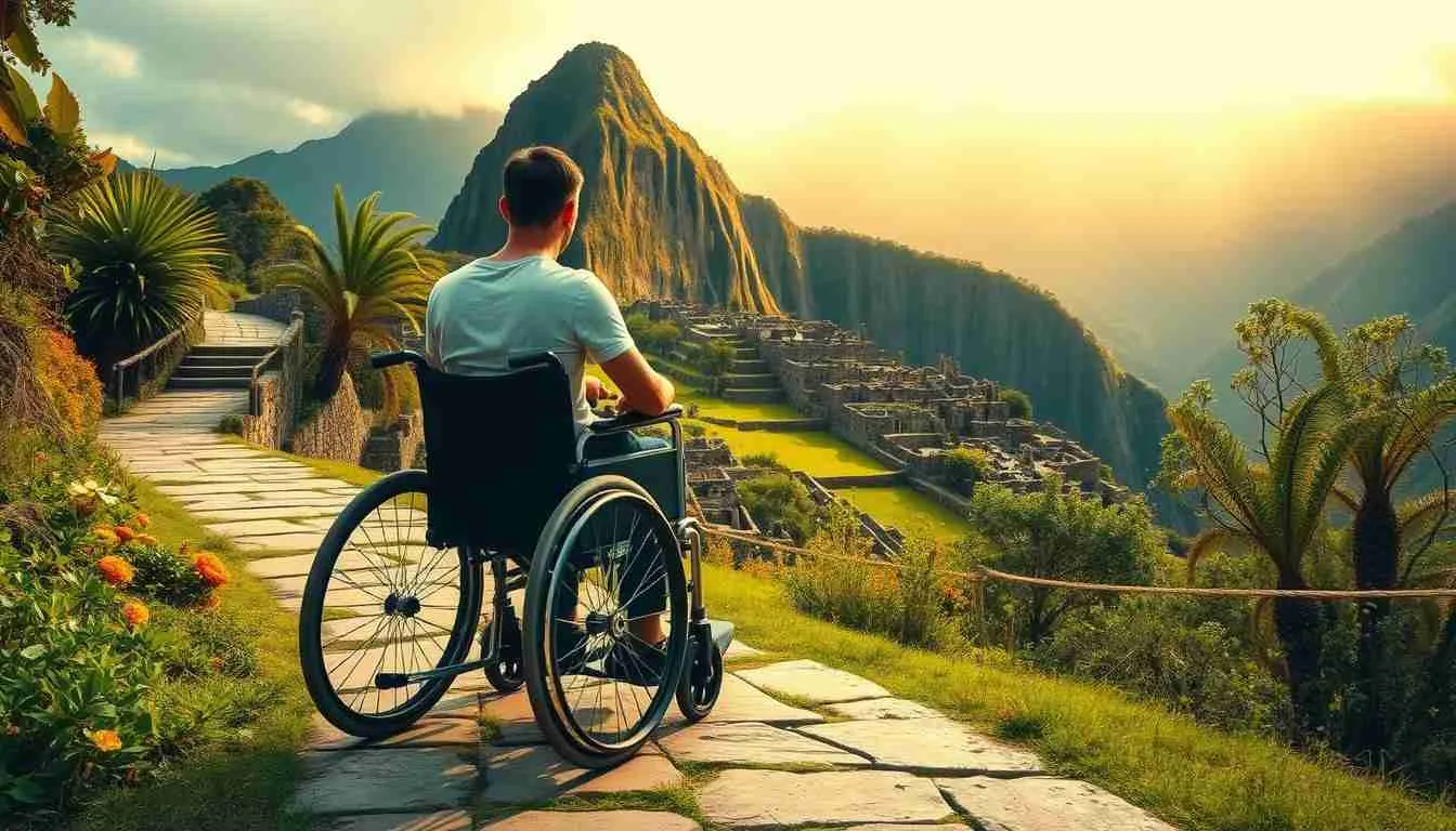 how to visit machu picchu in wheelchair