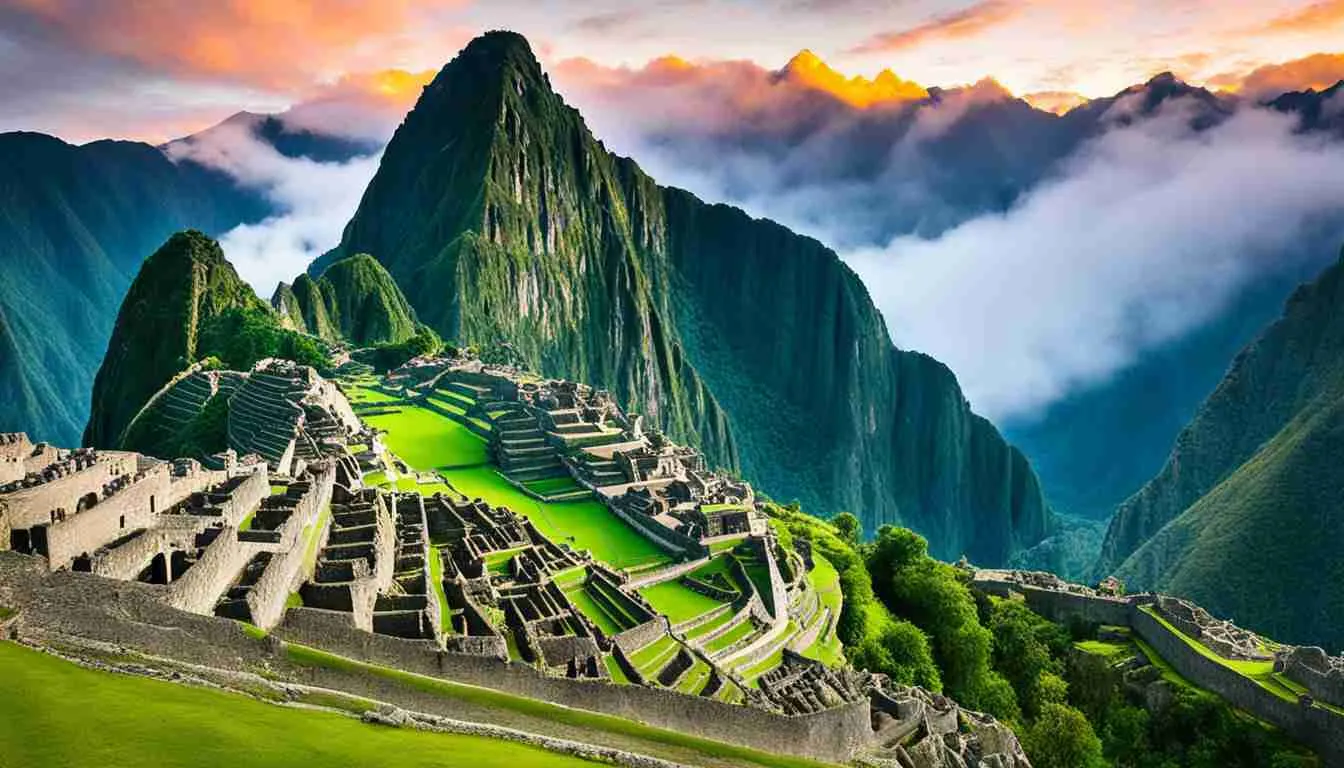 machu picchu sunrise